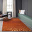 Tapis paprika en laine touffeté à la main Anijia