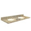 Plateau de salle de bain double 61 po meuble-lavabo-19286712-19286714-19286727