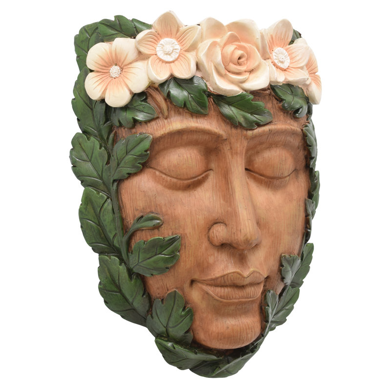 Statue Herbey Face Forest