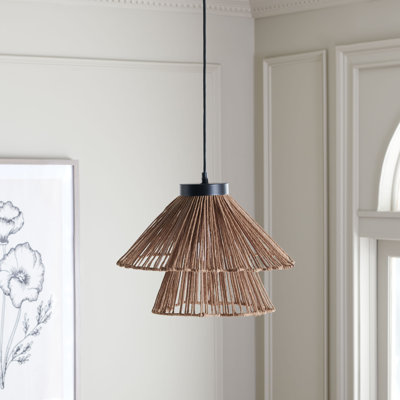 Luminaire suspendu conique 1 lumière Anahya