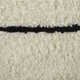Mayer Striped Hand Knotted Wool Ivory/Black Area Rug
