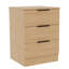 Tanishi 3 Drawer Bedside Chest Modern Bedroom Nightstand-1360506946