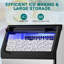 Machine à glaçons commerciale 450 lb Machine à glaçons quotidienne intégrée ou autoportante avec rangement de 55 lb