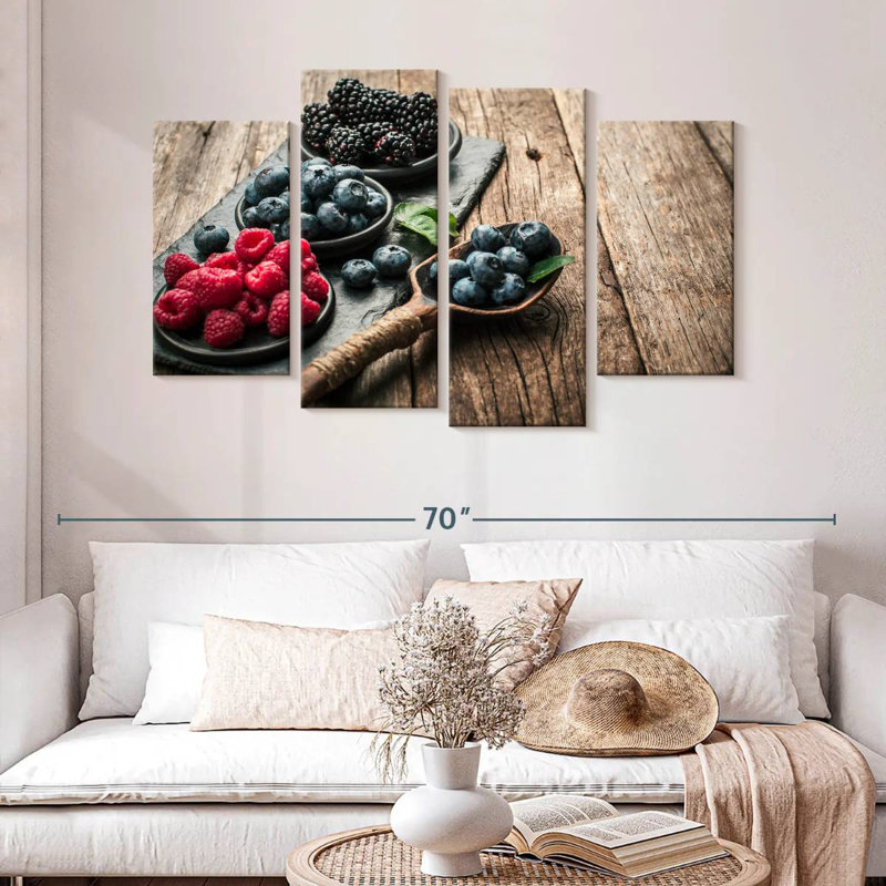 Yarlin Berry Platter, 32" H x 52" W