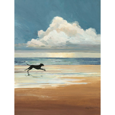 Low Tide Crop - Wrapped Canvas Print