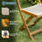 Sakari 2 - Person Acacia Solid Wood Patio Dining Set Round Table-482625503