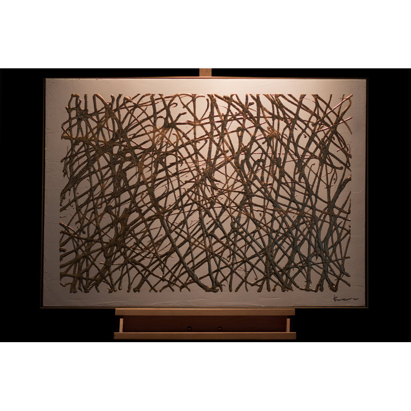 Lines of Fate Hand Painted Acrylic Painting