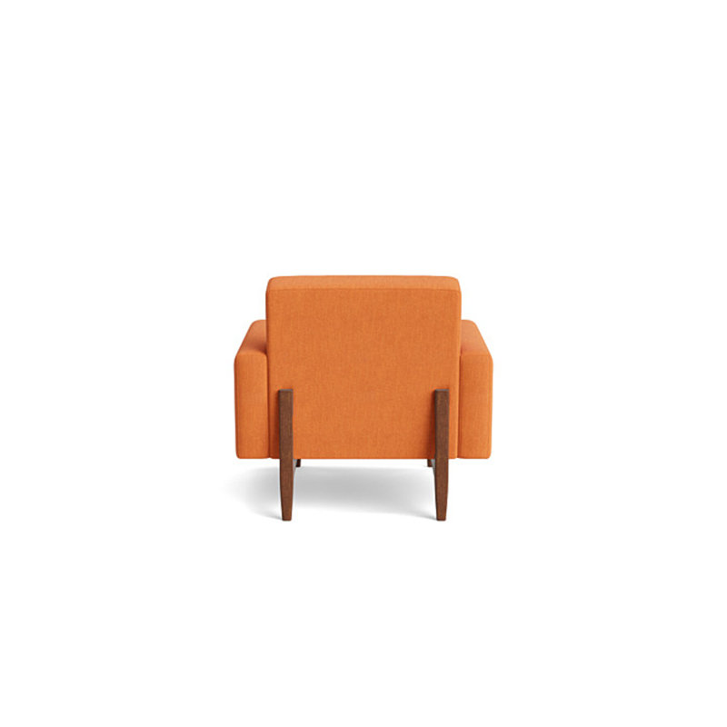 Tyler Chair, Performance Weave - Carrot