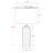 Natalia Ivory / Cream Shade Modern Lighting Table Lamp,23.09'' H X 12.87'' W X 12.87'' D