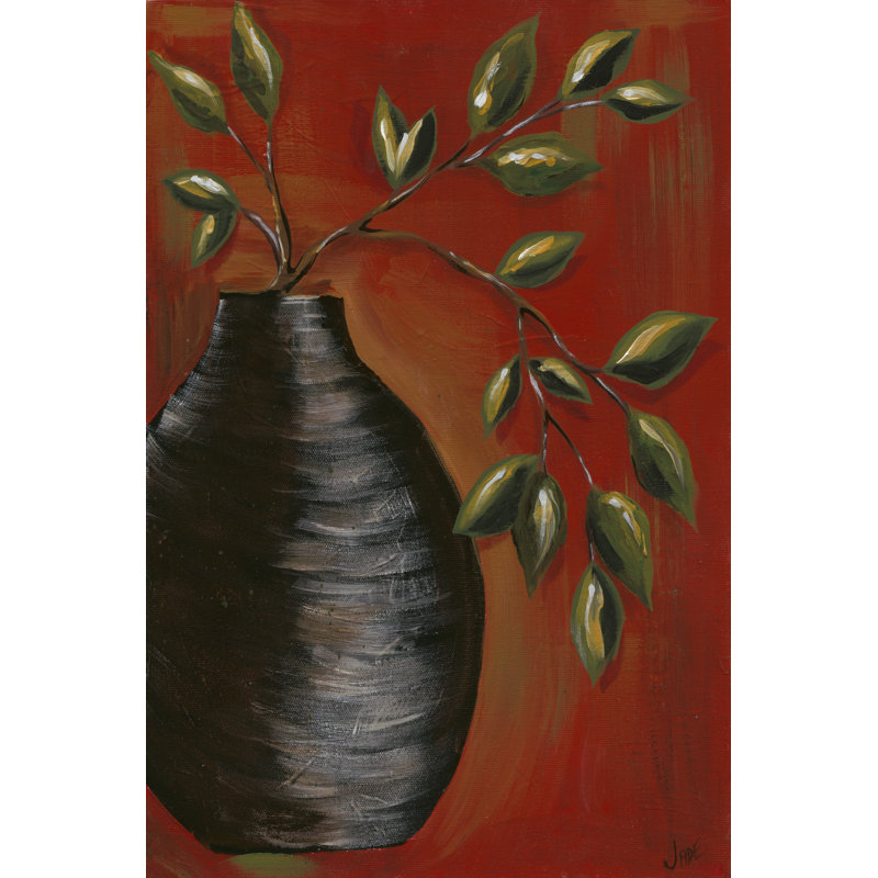 Zen Vase I - Wrapped Canvas Painting, 30cm H x 20cm W x 3.8cm D