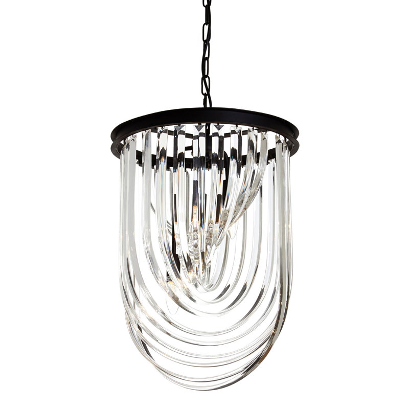 Berman - Light Black Crystal Pendant