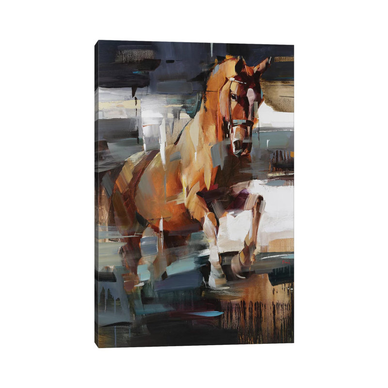 Imagined Flight by Tatyana Yabloed - Wrapped Canvas Painting, 20.32 cm H x 30.48 cm W