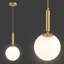 Suspension à 3 globes lumineux-84001920-84001923
