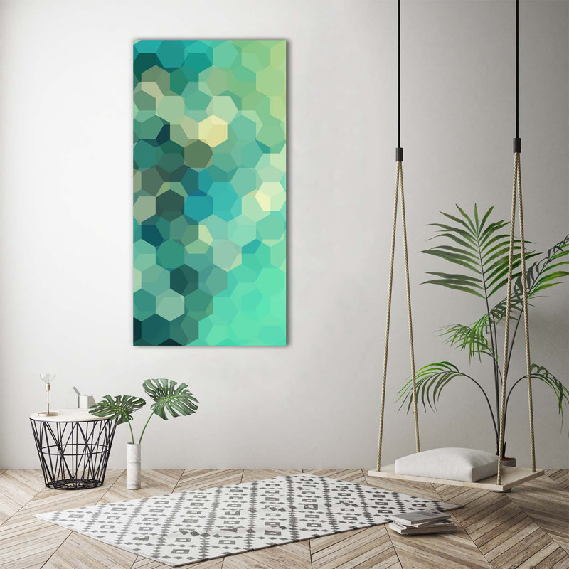 Abstraction Background - Wrapped Canvas Print