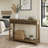 Chul 43.3" Traditional Console Table With Curved Edge Top 43.3" Traditional Console Table With Open Shelf-1855846596