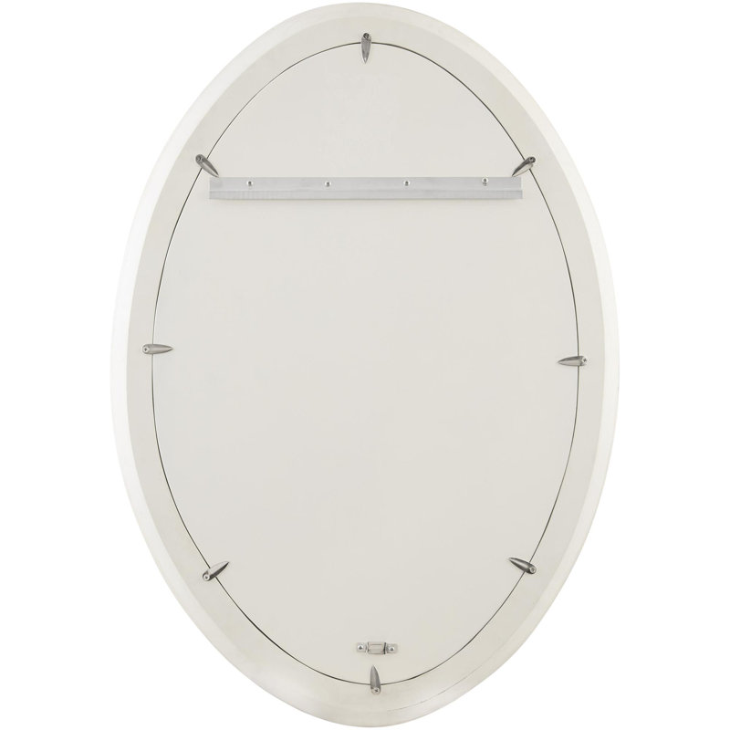 Araminta Accent Mirror, 18" x 28", Ivory