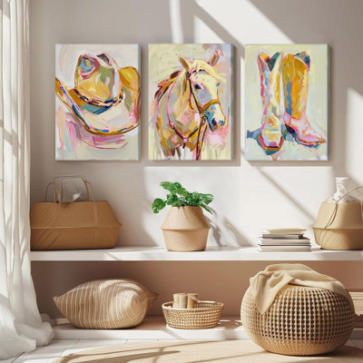 3 Piece Wrapped Canvas Print