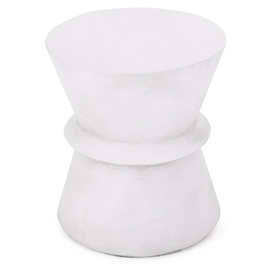 Table d'appoint d'extérieur en béton léger