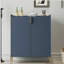 Armoire de bar à vin à 2 portes avec porte-bouteilles et tablette de rangement réglable, buffet moderne avec charnière à fermeture en douceur, armoire de buffet de salle à manger, armoire à vin-576648112