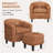 Andina 27.5" Wide Barrel Chair and Ottoman-868243263