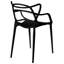 Chaise avec accoudoirs empilable Lyvia-208068017