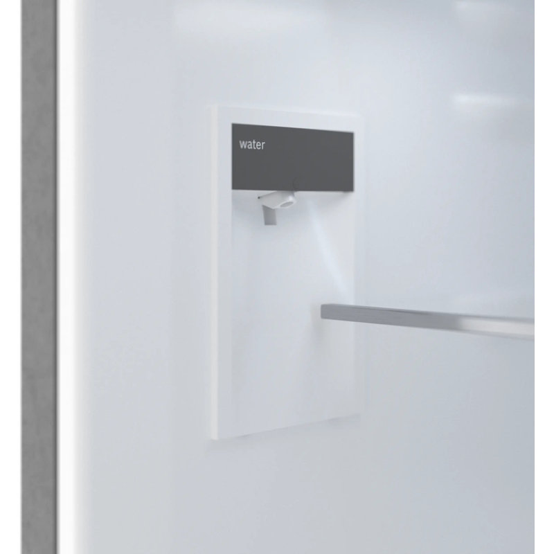 Free-Standing Fridge-Freezer, Black