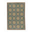 Moroccan Hand-Knotted Wool Area Rug in Green/Yellow