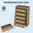 Rattan Dresser for Bedroom, 5 Drawers Dresser with Gold Handles, 46" Tall Wood Storage Chest of Drawers for Bedroom, Living Room, Hallway-101966136