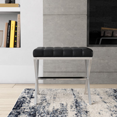 Tabouret de coiffeuse en simili cuir Pollman