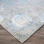 Tapis bleu / gris Dougray-1477083377