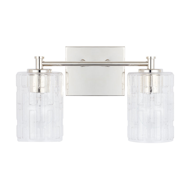 Independent Dimmable Vanity Light, Polished Nickel, 2