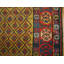 Tapis de couleur jaune à motif géométrique tribal Shirvan