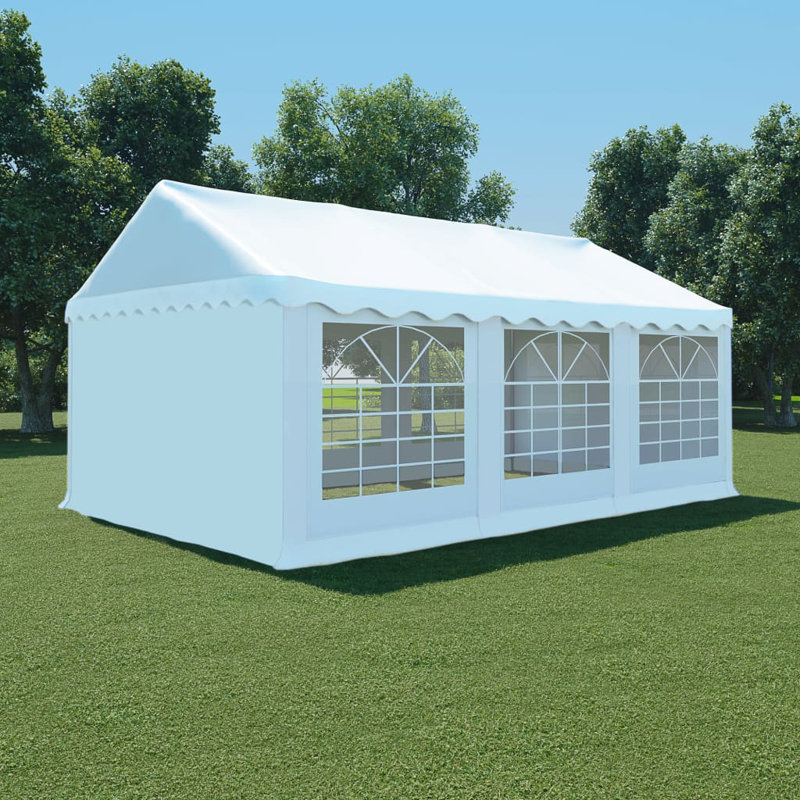 Overkamp 6m x 4m Steel Party Tent, White