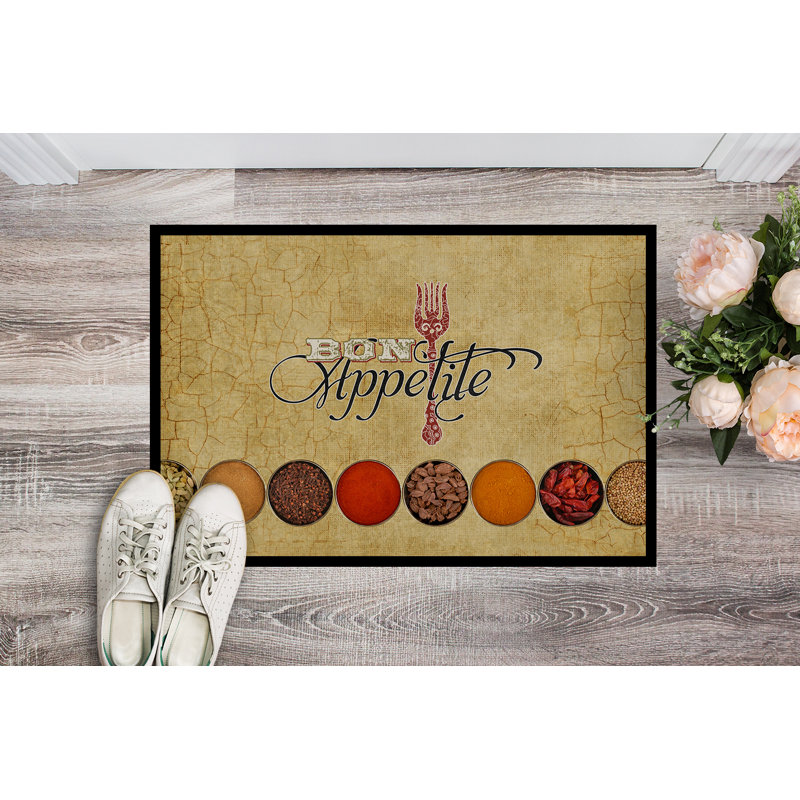 Non-Slip No Pattern Doormat, Rectangle 2' x 3'