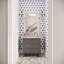 Ako 6" Hexagon Marble Micro Mosaic Tile-613342630