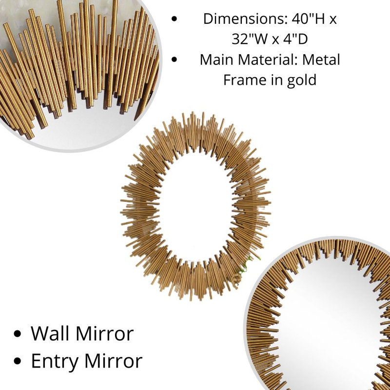 Miroir mural Stickel