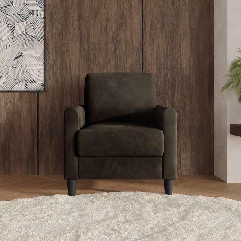 Fauteuil Serpa, Brun