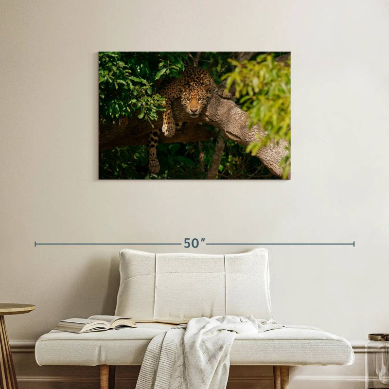 Cozy Tree Jaguar, 24" H x 36" W