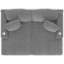 Chaise longue double rembourrée Blossie-861187554