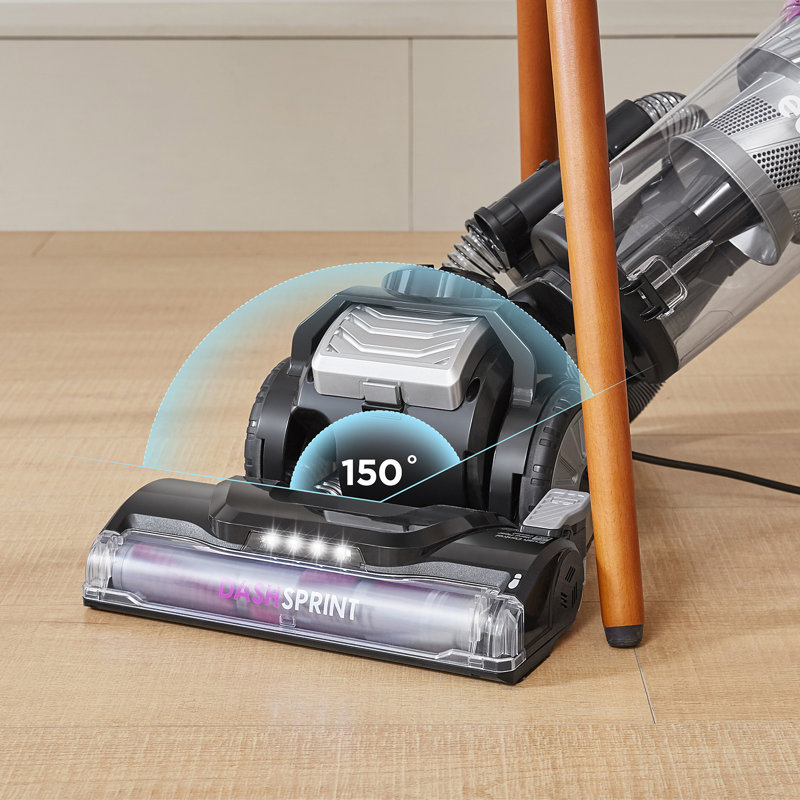 Comfee Bagless Upright Vacuum, Black/Purple