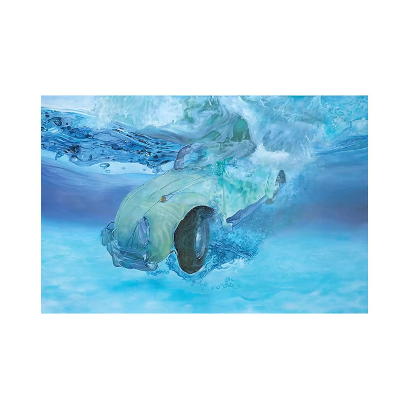 Yellow Cox by Marcello Petisci - Print on Canvas, 66.04 cm H x 45.72 cm W x 1.91 cm D, Wrapped Canvas