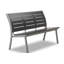 Banc de parc empilable aluminium Bazza-26076763-26076706