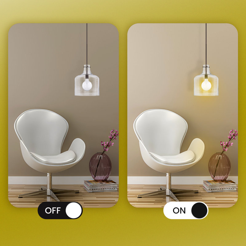"Luminaire suspendu urbain / industriel Crawford: luminaire en verre ensemencé transparent et bronze à 1 lumière" HomePlace Lighting