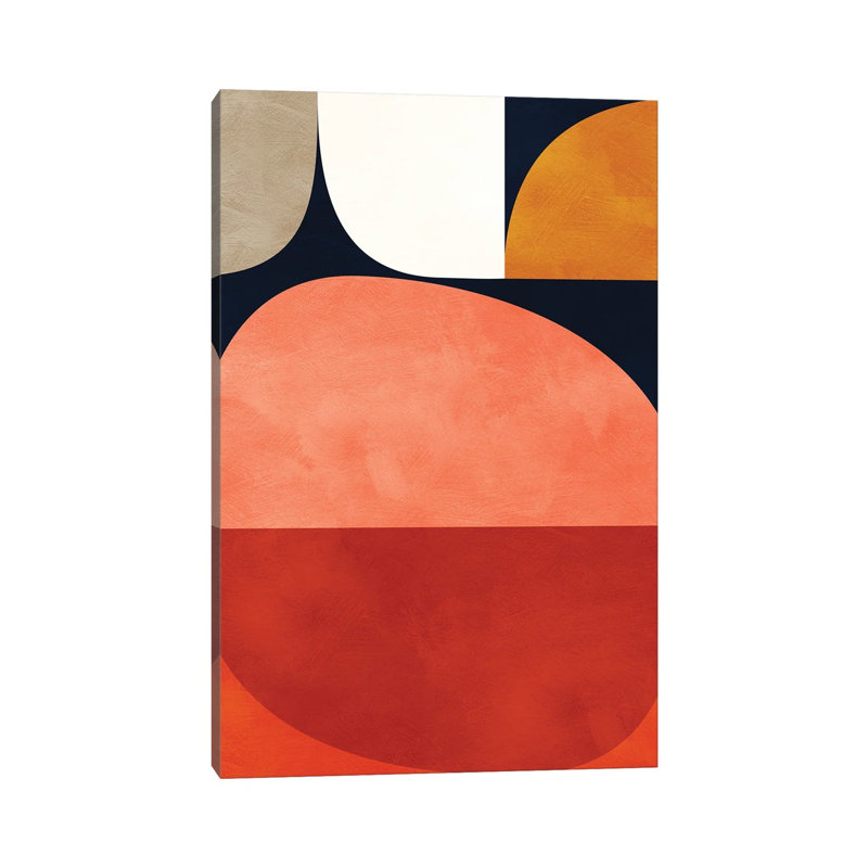 «Mid Century Modern VI» par Ana Rut Bré - impression d'art graphique, Aucun mat, Toile tendue, H 12 po x l 8 po x P 0,75 po