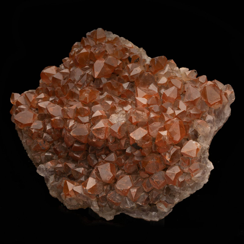 Quartz bêta avec hématite / 1,90 lb
