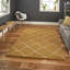Adelaida area rug Machine Woven Rectangle Yellow-24398700