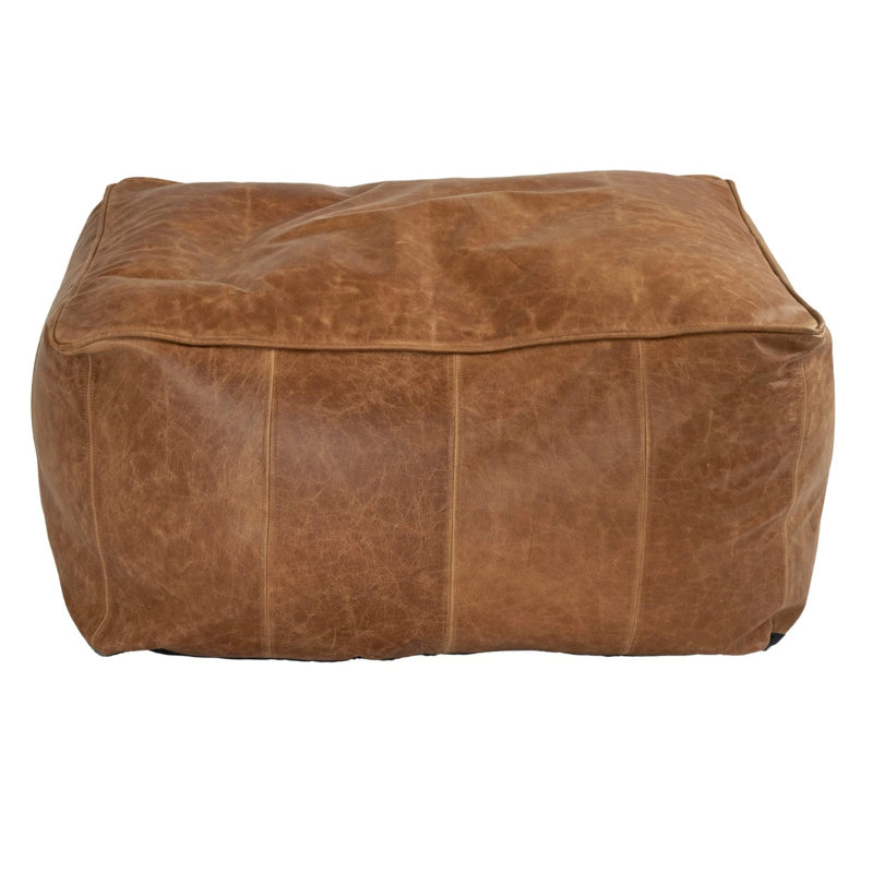 Accent Stool, Compact - 60cm L x 40cm W x 40cm H, Tan