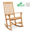 Chaise berçante d'extérieur en teck Yosemite