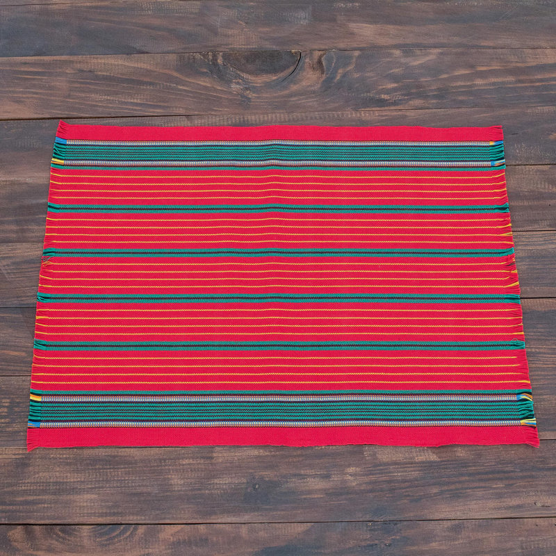 Marala 100% Cotton Striped Rectangle Napkin