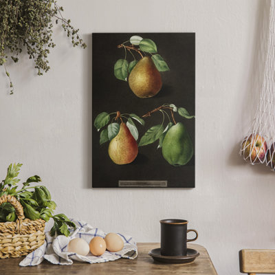 Poire (Pyre) - impression sur toile tendue